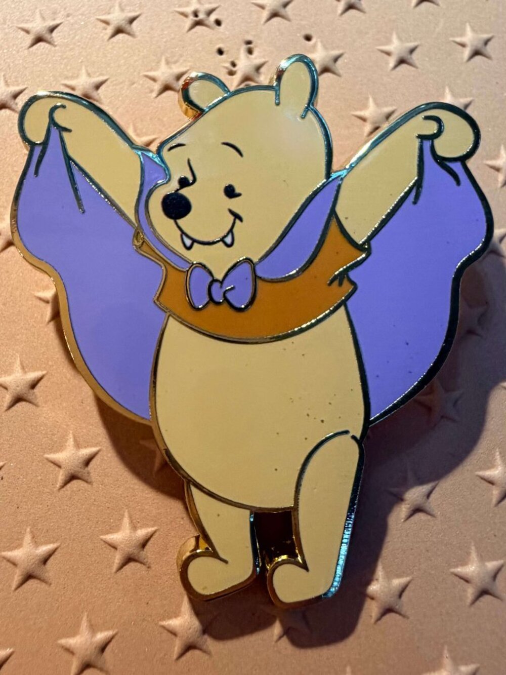 Winnie the Pooh Bear Halloween 2026 Vampire PALM Disney Pin NOC